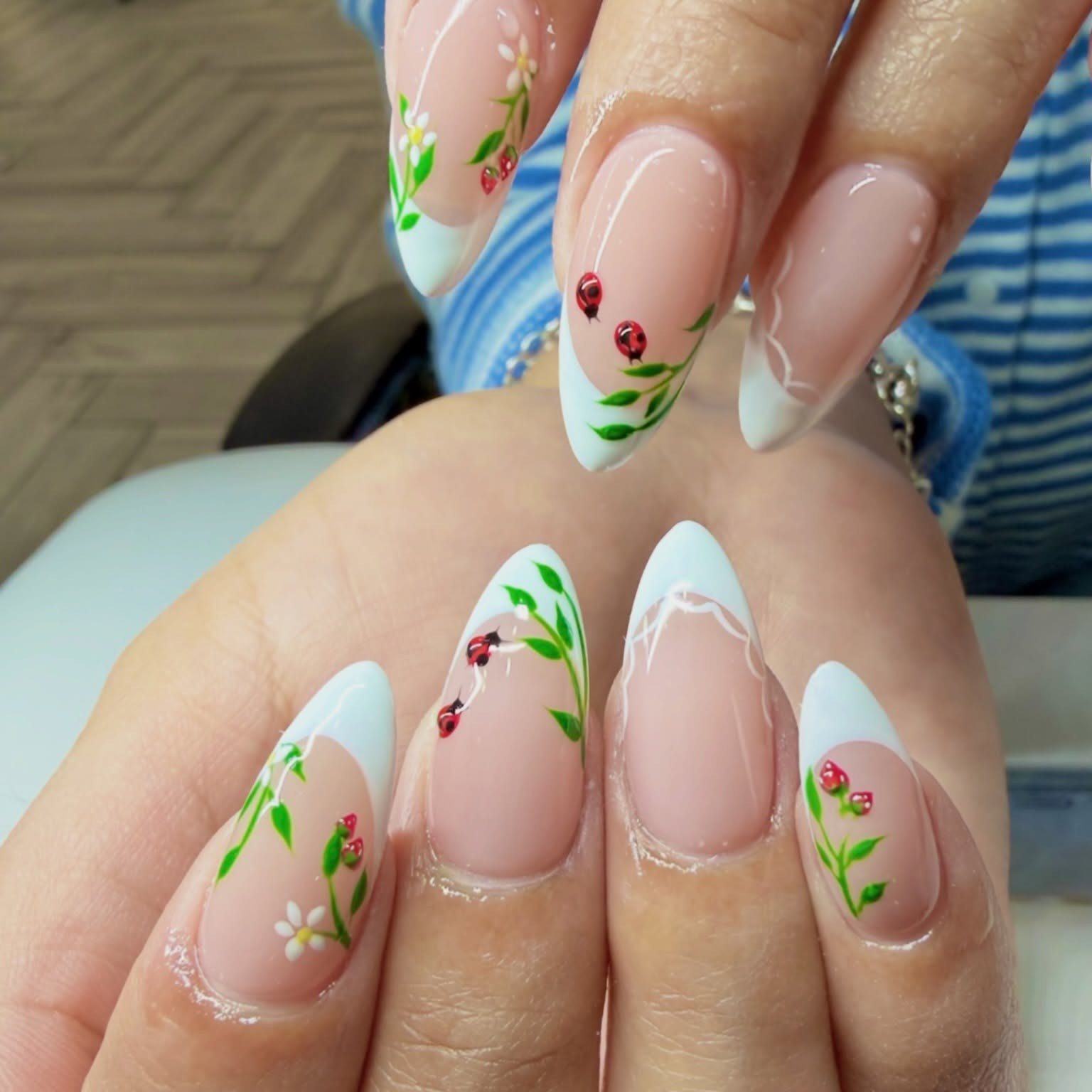 Hand-painted, and exactly what you asked for